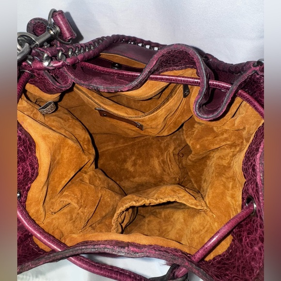 Patricia Nash Bucket Handbag Leather - Picture 6 of 12